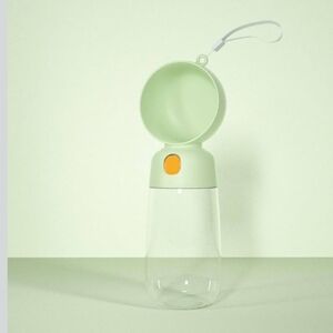 Green Portable Pet Water Bottle